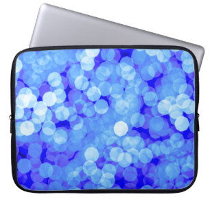 Abstrakte blaue Farben hellen Buh. Klassischer Bla Laptopschutzhülle