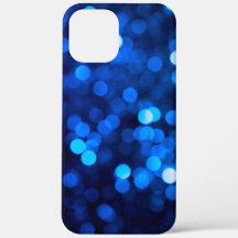 Abstrakte blaue Lichtpunkte
