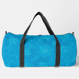 Abstrakte Blaue Marmor-Personalisierte HP-Hülle Duffle Bag