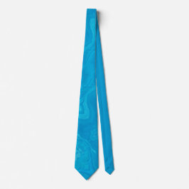 Abstrakte Blaue Marmor Personalisierte Krawatte