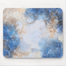 Abstrakte blaue und sandtexturierte Wolken
