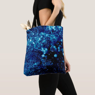 Abstrakte Blauer Glitzern
