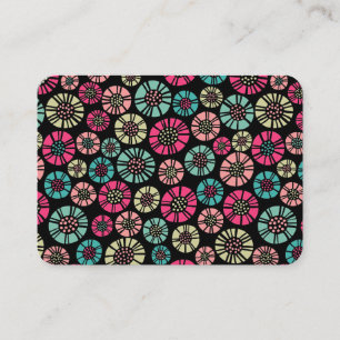 Abstrakte Blume 031023 Visitenkarte