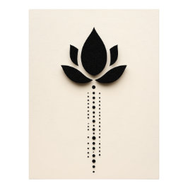 Abstrakte Blume Art Fotodruck