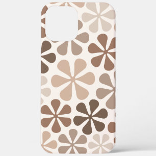Abstrakte Blume (B) Braune Taupe Case-Mate iPhone Hülle