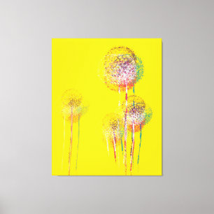 Abstrakte Blume Bäume #2 Leinwanddruck