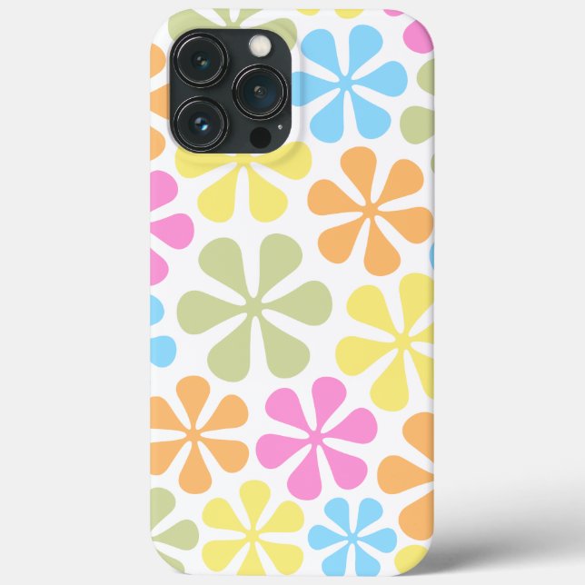 Abstrakte Blume Helle Farbmischung Case-Mate iPhone Hülle (Rückseite)