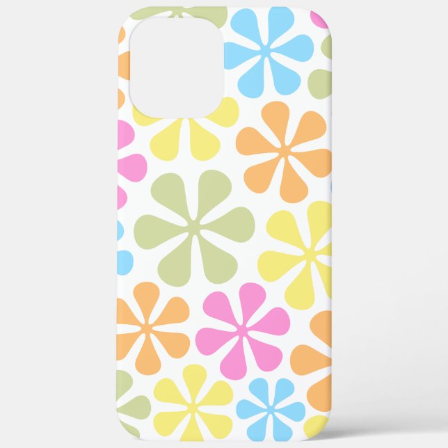 Abstrakte Blume Helle Farbmischung Case-Mate iPhone Hülle (Rückseite)