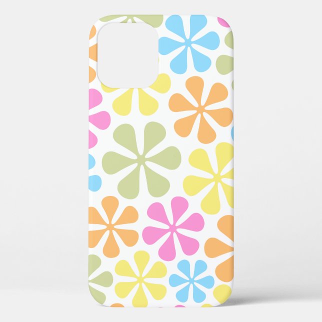 Abstrakte Blume Helle Farbmischung Case-Mate iPhone Hülle (Rückseite)