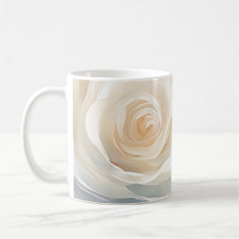 Abstrakte Blume Kaffeetasse