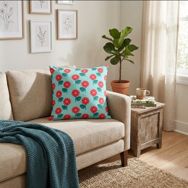 Abstrakte Blume Kissen (Von Creator hochgeladen)