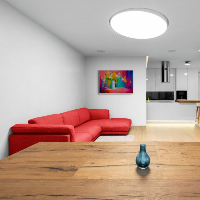 abstrakte Blume Leinwanddruck (Von Creator hochgeladen)