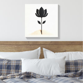 Abstrakte Blume Leinwanddruck