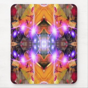 Abstrakte Blume Mousepad