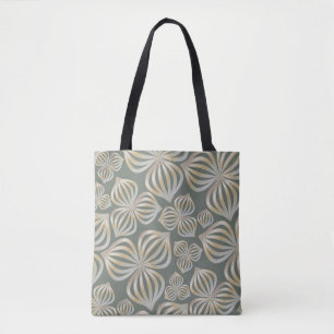 abstrakte Blume nahtlos goldgrau + Ihre Ideen