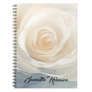 Abstrakte Blume Notizblock