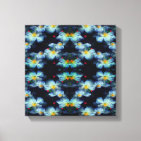 Abstrakte Blume von White Clematis