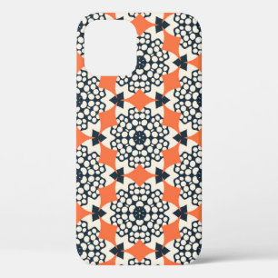 Abstrakte Blumen: Einfache geometrische Vintage Case-Mate iPhone Hülle