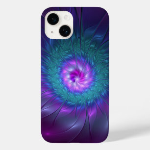 Abstrakte Blumenbeauty Fraktal Kunst, Dichtung und Case-Mate iPhone 14 Hülle