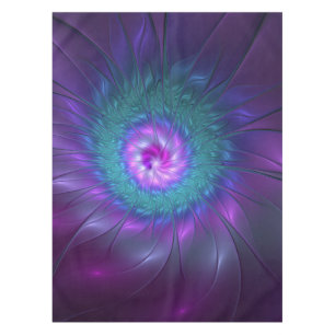 Abstrakte Blumenbeauty Fraktal Kunst, Dichtung und Tischdecke