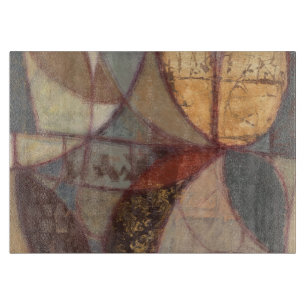 Abstrakte Blumenblatt-Malerei vom Normannen Wyatt Schneidebrett