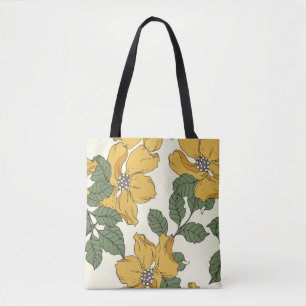 Abstrakte Blumeneleganz, nahtloser Hintergrund