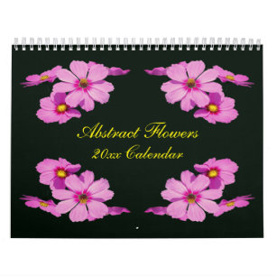 Abstrakte Blumenfotografie Kalender