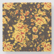 Abstrakte Blumenglastextur