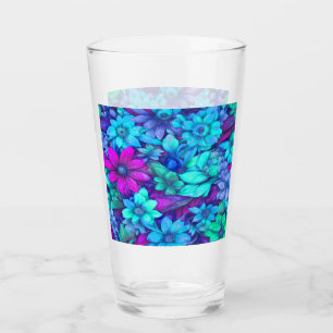 Abstrakte Blumennummer 62 Glas