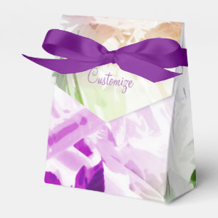 Abstrakte Blumenzelt-Farm-Box Geschenkschachtel