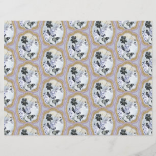 Abstrakte blumige Medallion