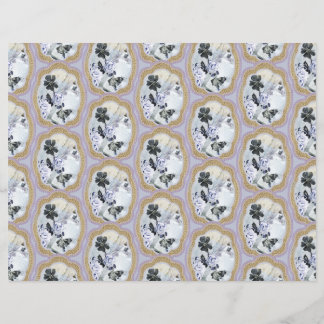 Abstrakte blumige Medallion