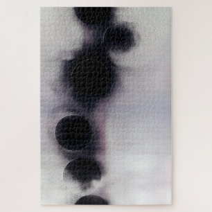 Abstrakte Blush-Orbit-Kunst Puzzle