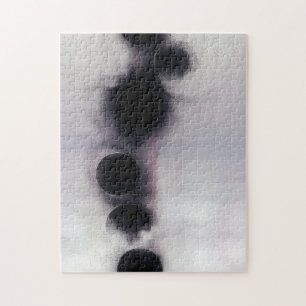 Abstrakte Blush-Orbit-Kunst Puzzle