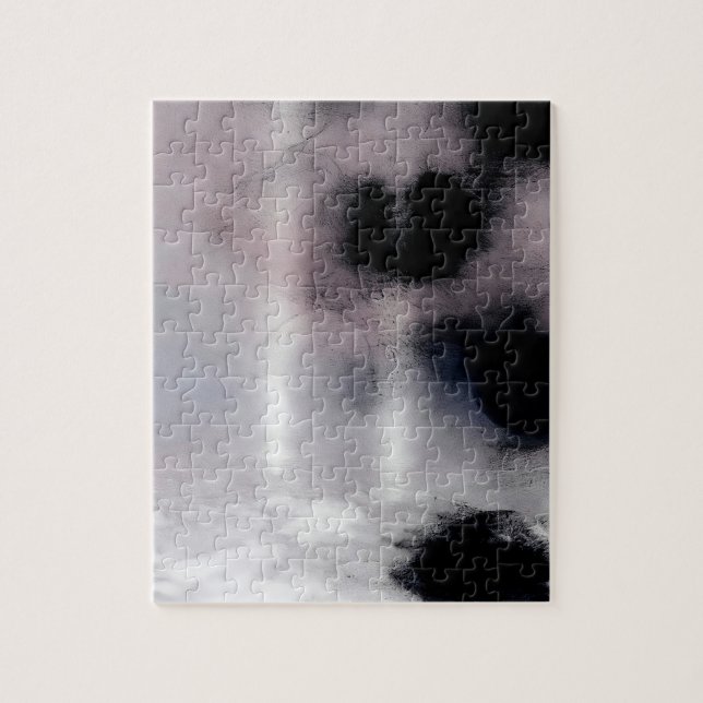 Abstrakte Blush-Orbit-Kunst Puzzle (Vertikal)