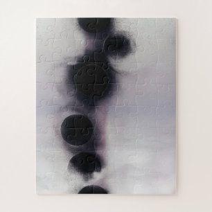 Abstrakte Blush-Orbit-Kunst Puzzle