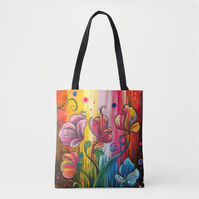 Abstrakte Blüte (Vorderseite)