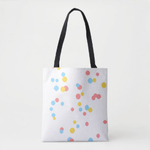 Abstrakte Blüte – Künstlerische Floraltasche mit A