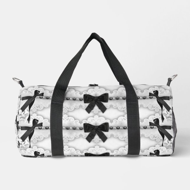 Abstrakte Bögen Duffle Bag (Vorderseite)
