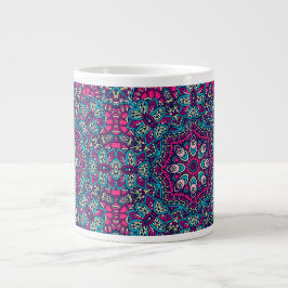 ABSTRAKTE BOHO FESTIVE MANDALA PATTERN TASSE