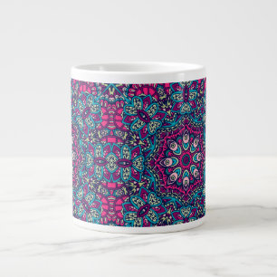 ABSTRAKTE BOHO FESTIVE MANDALA PATTERN TASSE