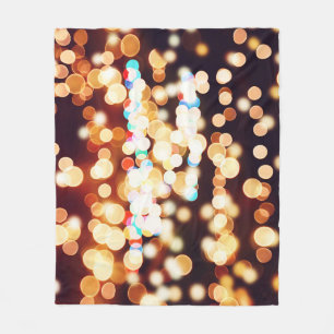 Abstrakte Bokeh Textur Fleecedecke