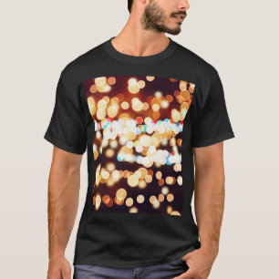 Abstrakte Bokeh Textur T-Shirt