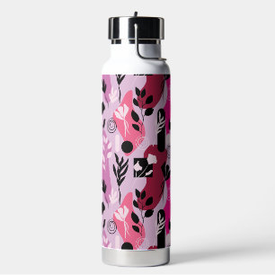 Abstrakte Botanik Trinkflasche