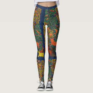 abstrakte botanische Abbildung Leggings