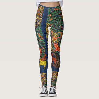abstrakte botanische Abbildung Leggings