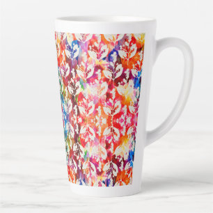Abstrakte botanische Blätter Milchtasse