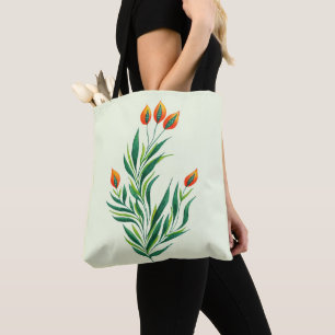 Abstrakte botanische Pflanze Frühjahr