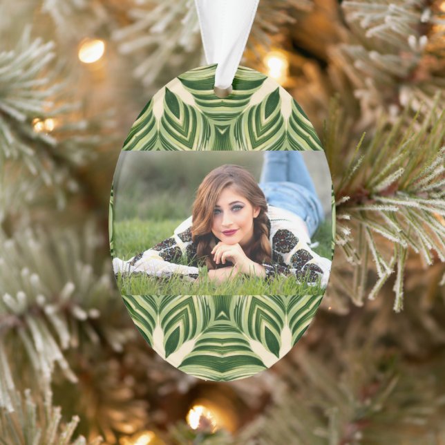 abstrakte botanische tropische Blätter mit Pflanze Ornament (Baum)