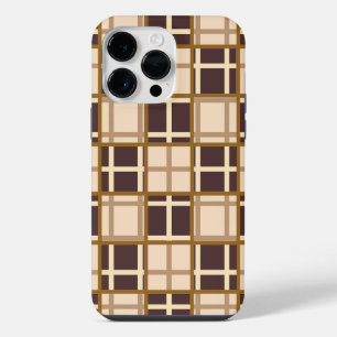 Abstrakte Brauntöne iPhone 14 Pro Max Hülle